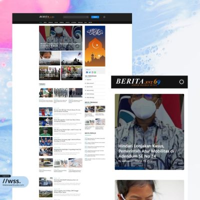 Website Portal Berita - Desain 2