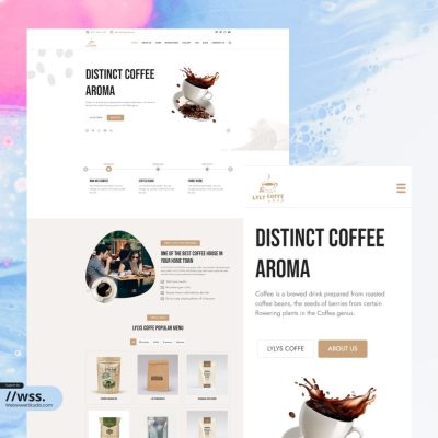 Website Profil Perusahaan – Desain 9