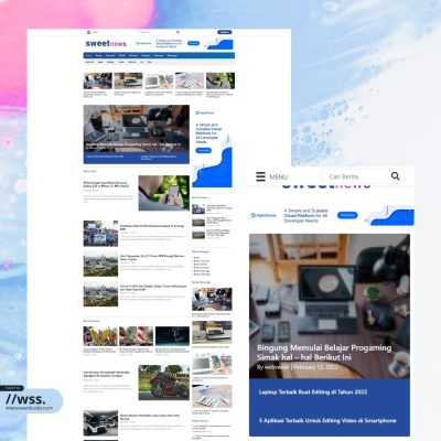 Website Portal Berita – Desain 4