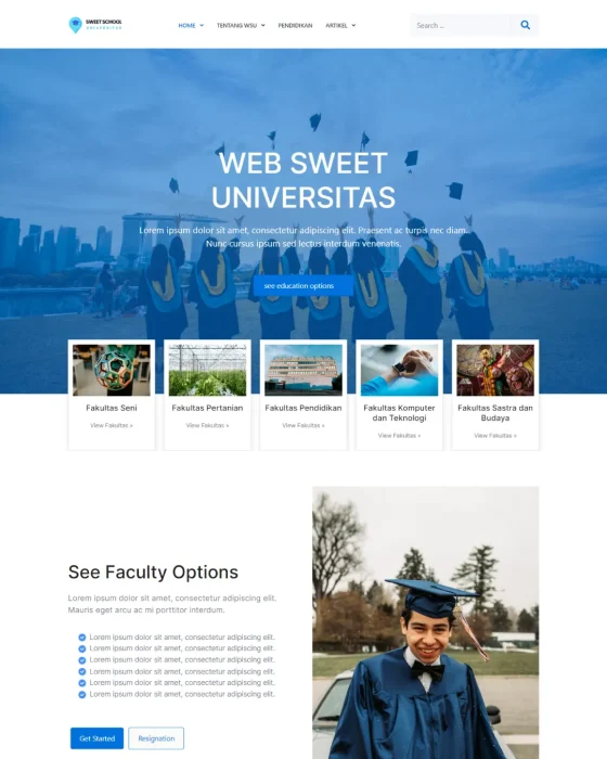 Website Edukasi - Desain 10