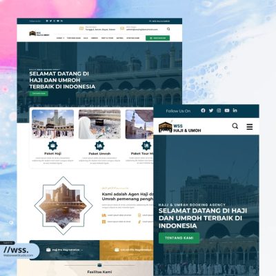 Website Haji & Umroh – Desain 4