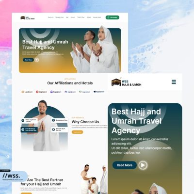 Website Haji & Umroh – Desain 5