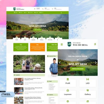 Website Profil Desa – Desain 5